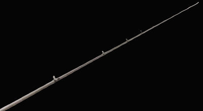 Rouser Flip-Punch bass fishing rod pic of the guides. Keeper rods