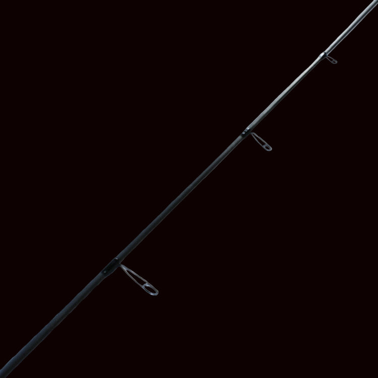 Fishing rod on a white background