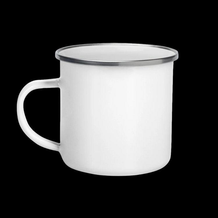 Keeper Rods Enamel Mug - Lightweight, Durable, Perfect for Campers
