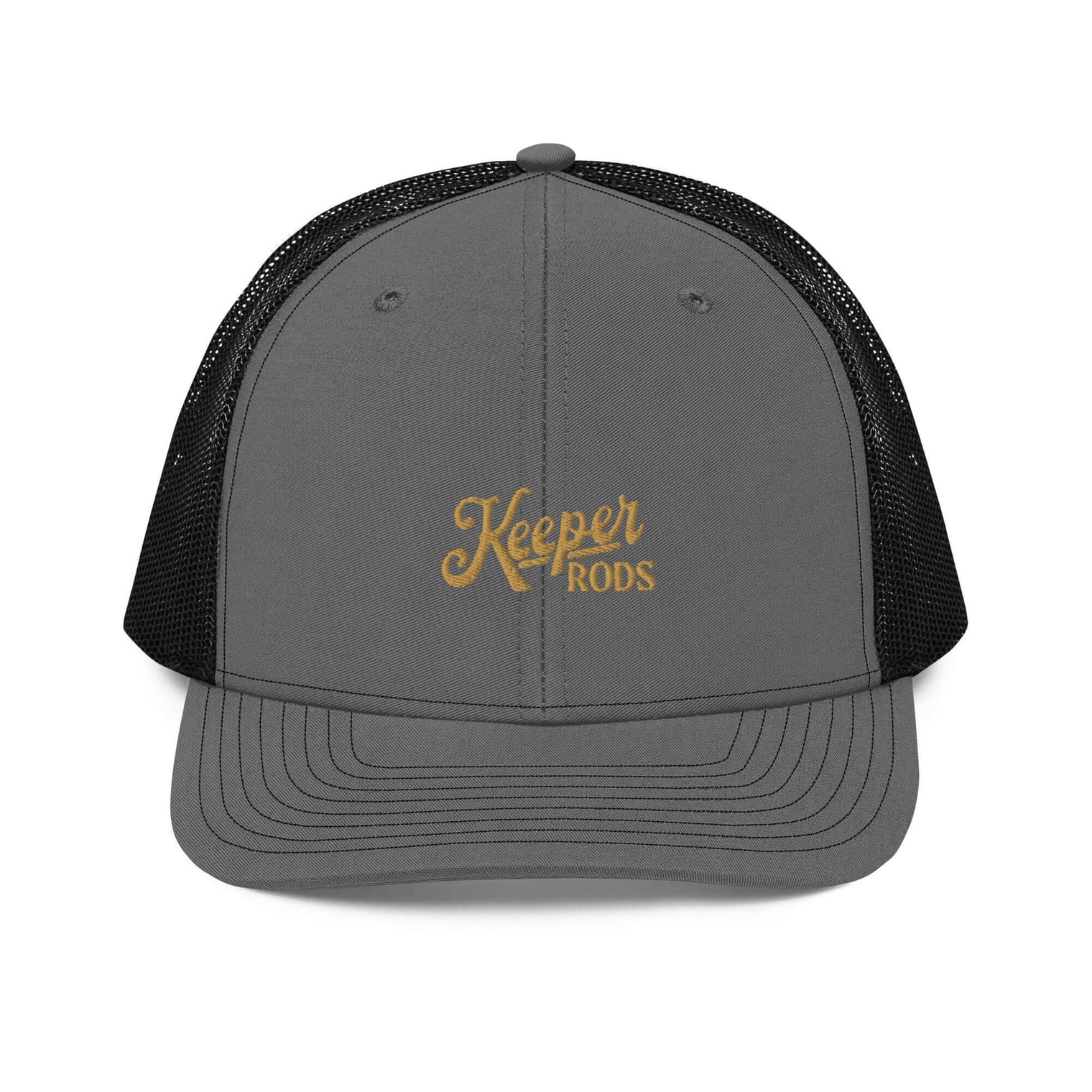 Keeper Rods Embroidered Trucker Cap - Adjustable Snapback, Curved Visor