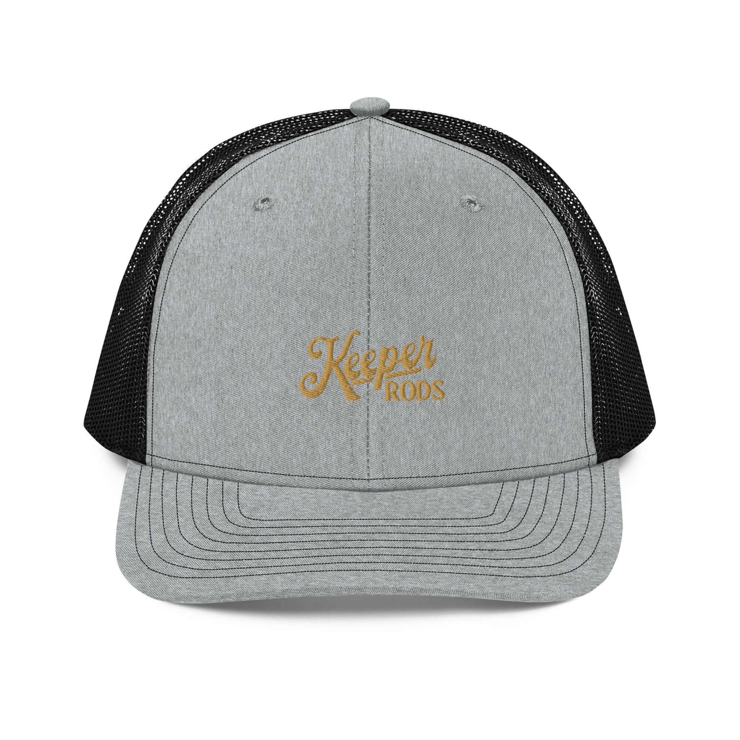 Keeper Rods Embroidered Trucker Cap - Adjustable Snapback, Curved Visor