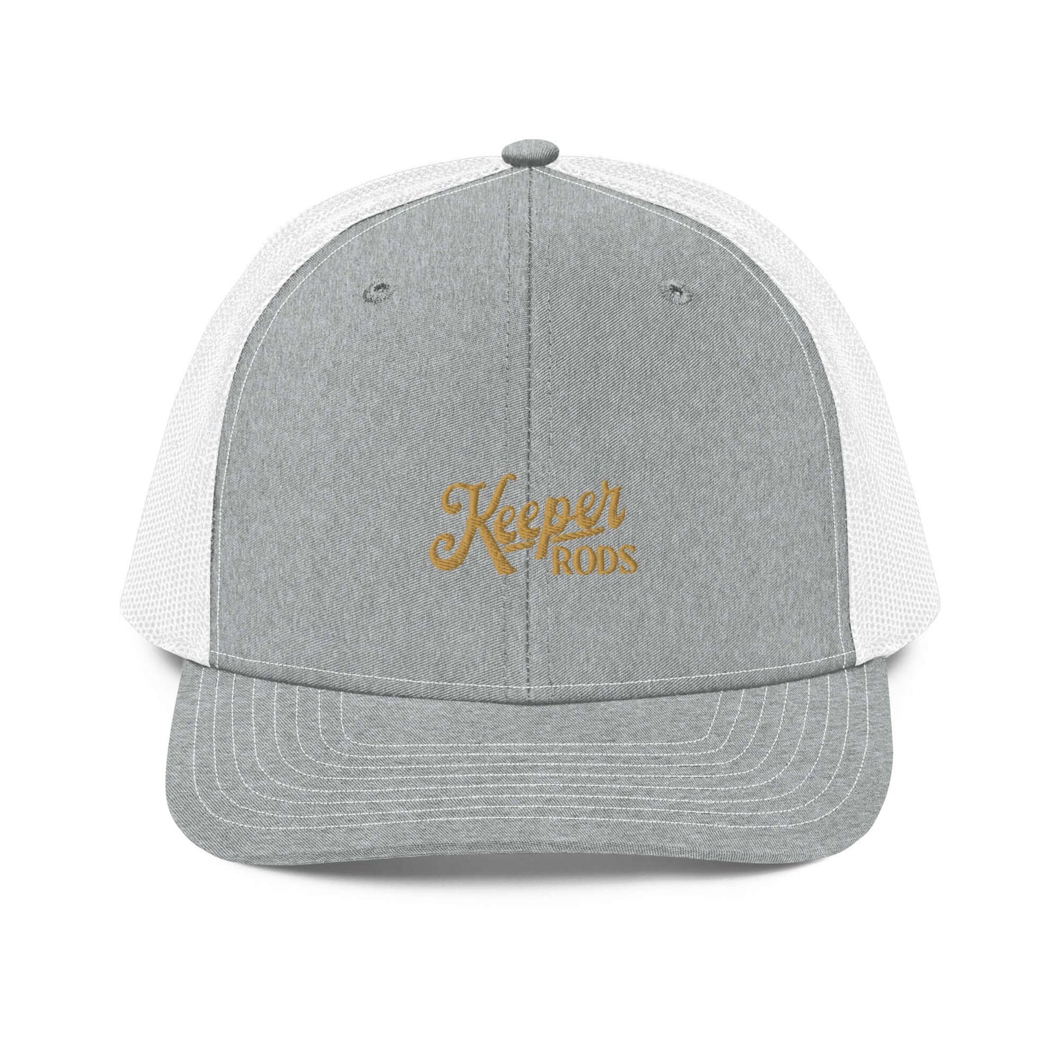 Keeper Rods Embroidered Trucker Cap - Adjustable Snapback, Curved Visor
