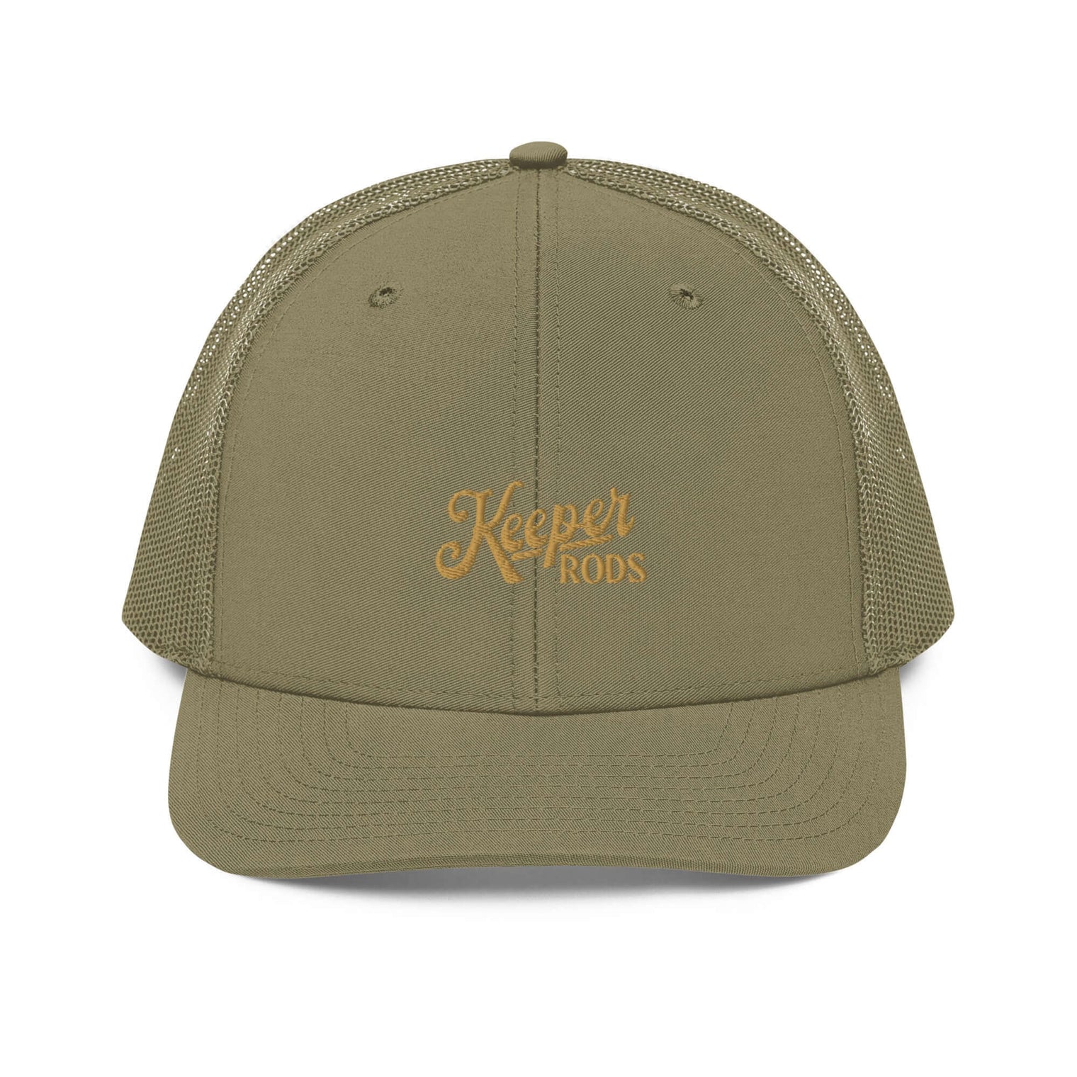 Keeper Rods Embroidered Trucker Cap - Adjustable Snapback, Curved Visor