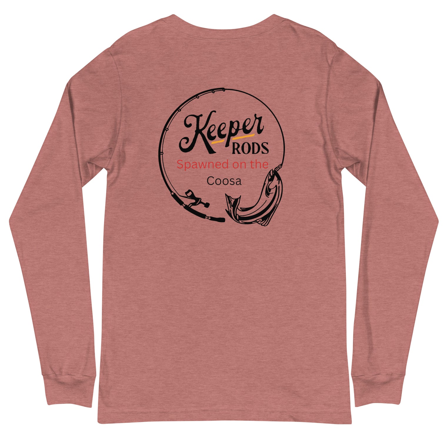 Keeper Rods Unisex Long Sleeve Tee - Versatile Casual Wear for Every Occasion