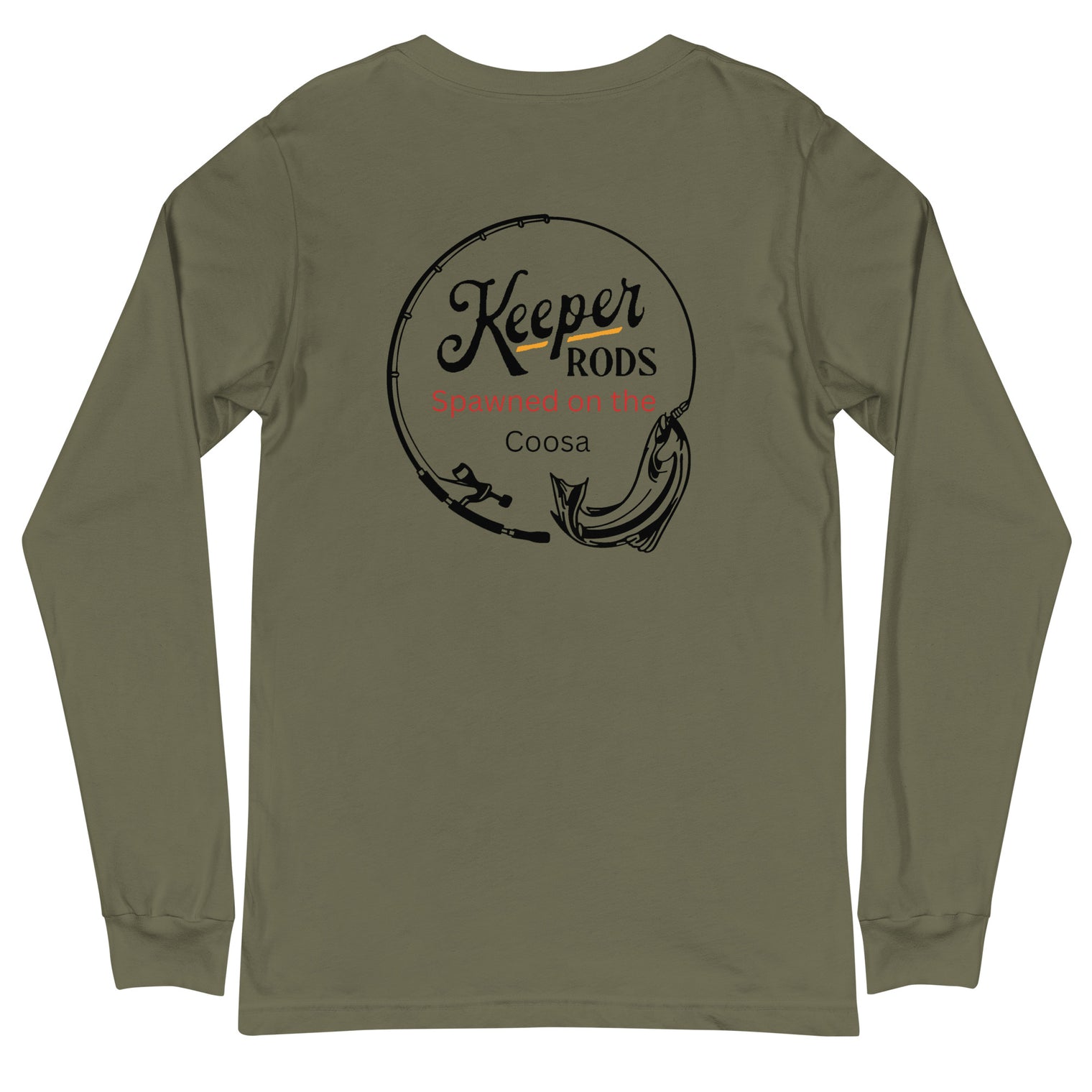 Keeper Rods Unisex Long Sleeve Tee - Versatile Casual Wear for Every Occasion