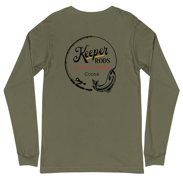 Keeper Rods Unisex Long Sleeve Tee - Versatile Casual Wear for Every Occasion