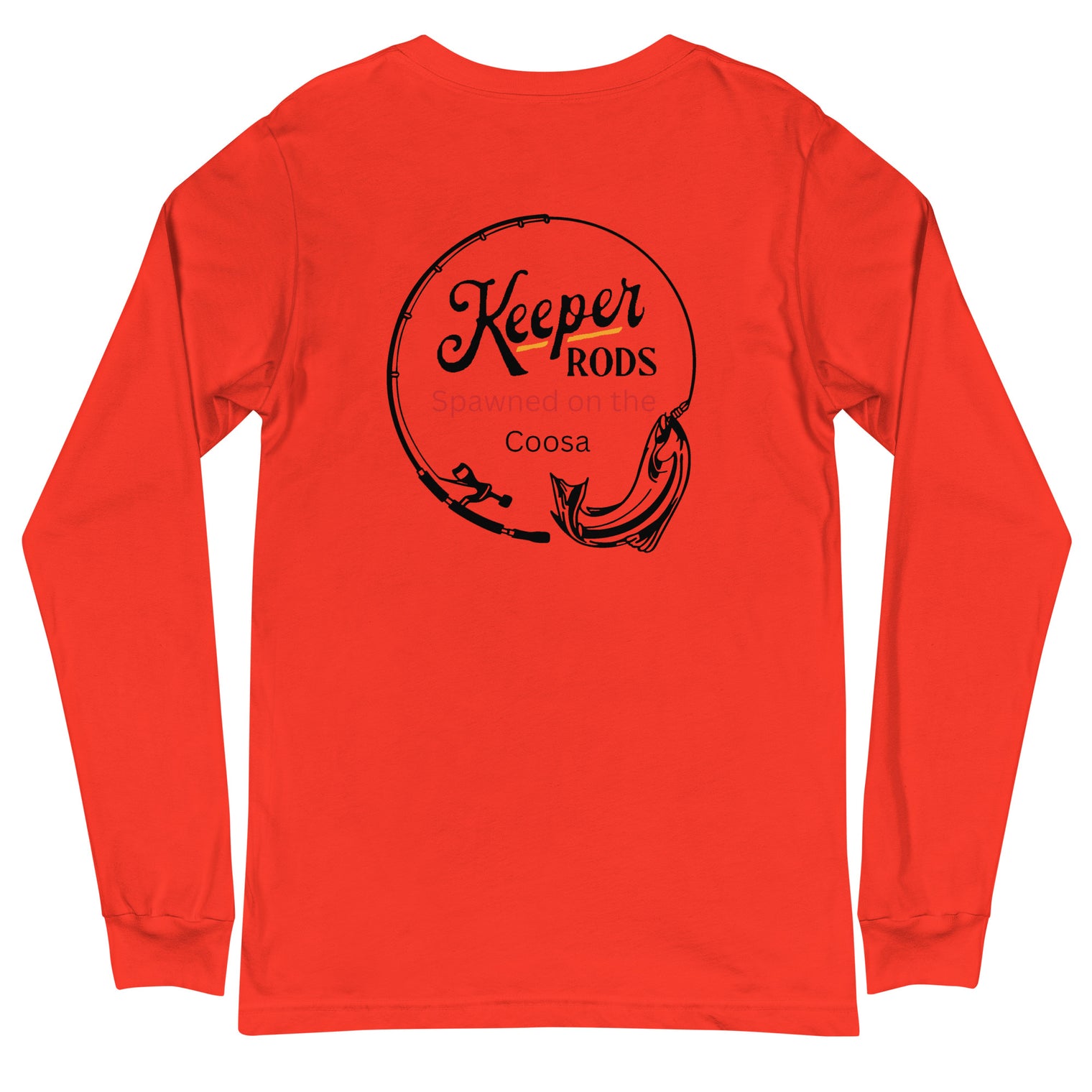 Keeper Rods Unisex Long Sleeve Tee - Versatile Casual Wear for Every Occasion