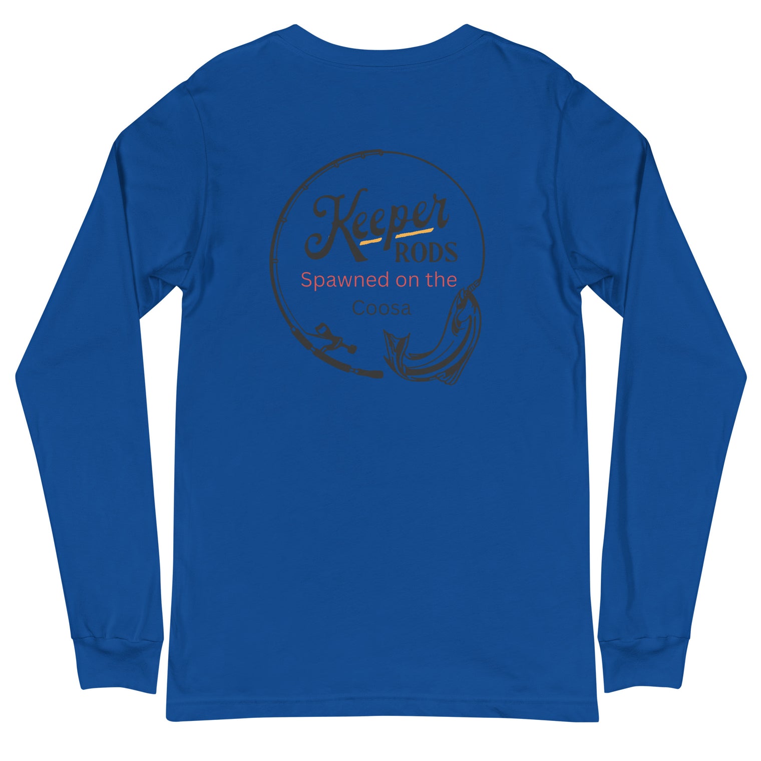 Keeper Rods Unisex Long Sleeve Tee - Versatile Casual Wear for Every Occasion