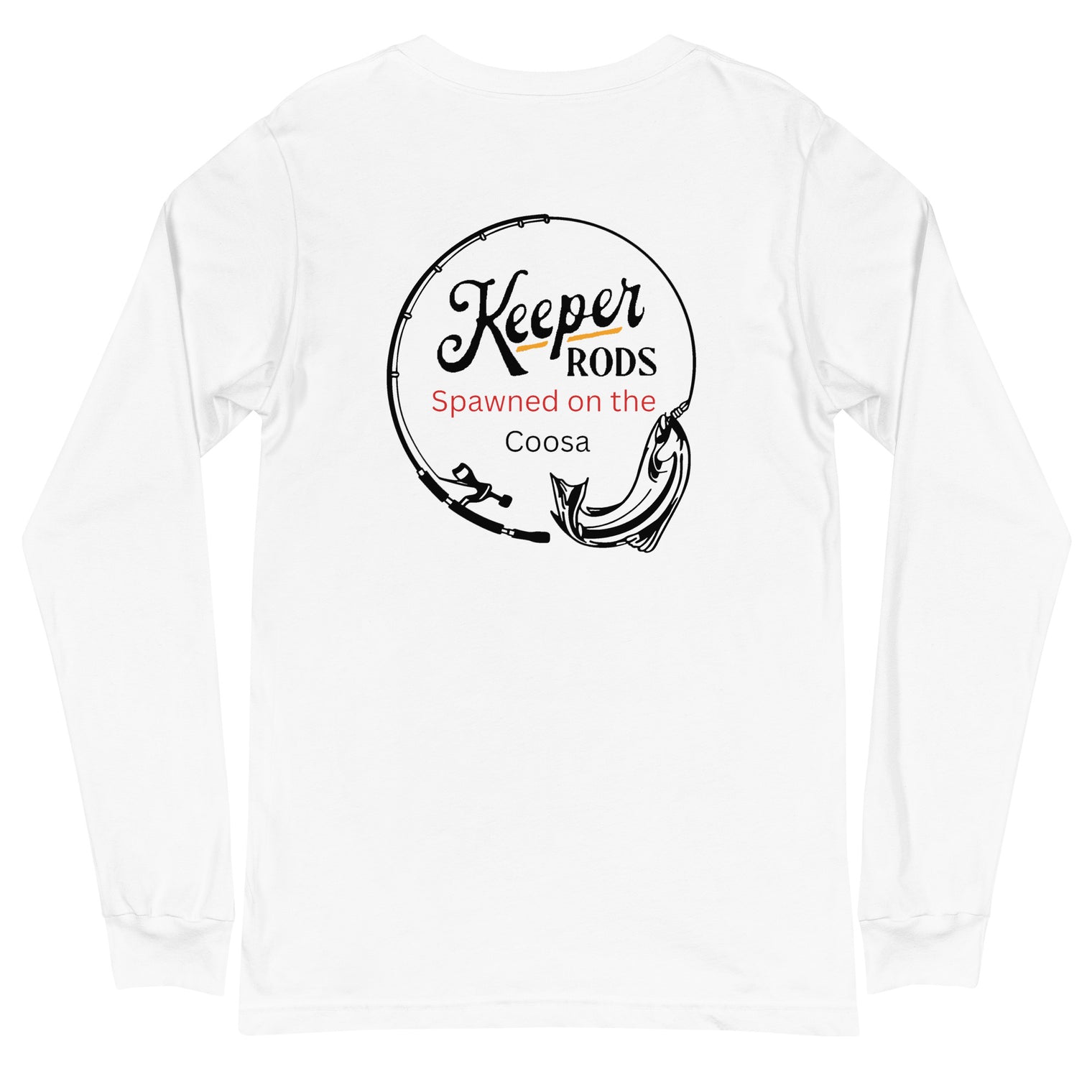 Keeper Rods Unisex Long Sleeve Tee - Versatile Casual Wear for Every Occasion