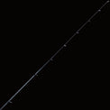 Coosa Strolling Fishing rod on a black background