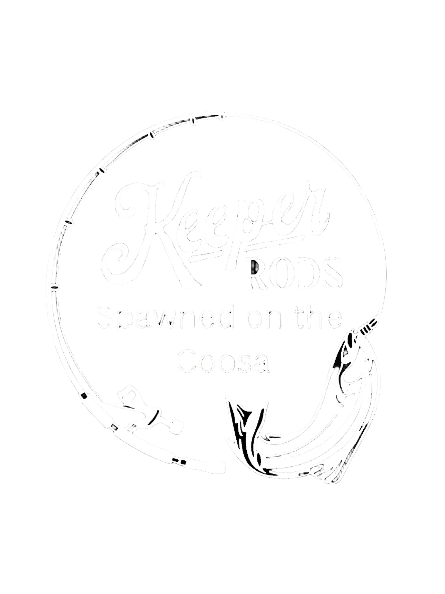 CO 7'2" Med/Light Fast (X) Spinning - Keeper Rods