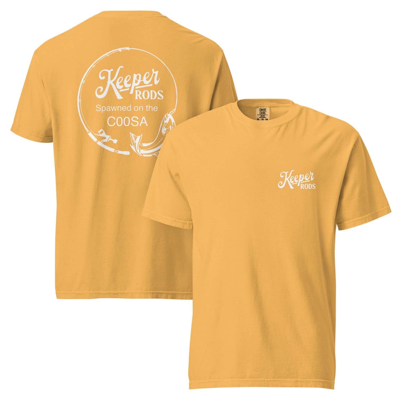 Unisex garment-dyed heavyweight t-shirt